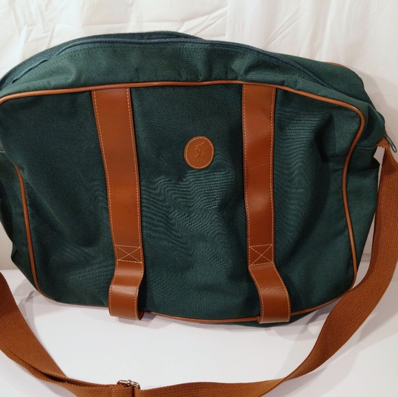 Ralph Lauren Other - vintage 1990s Hunter Green RALPH LAUREN Weekender